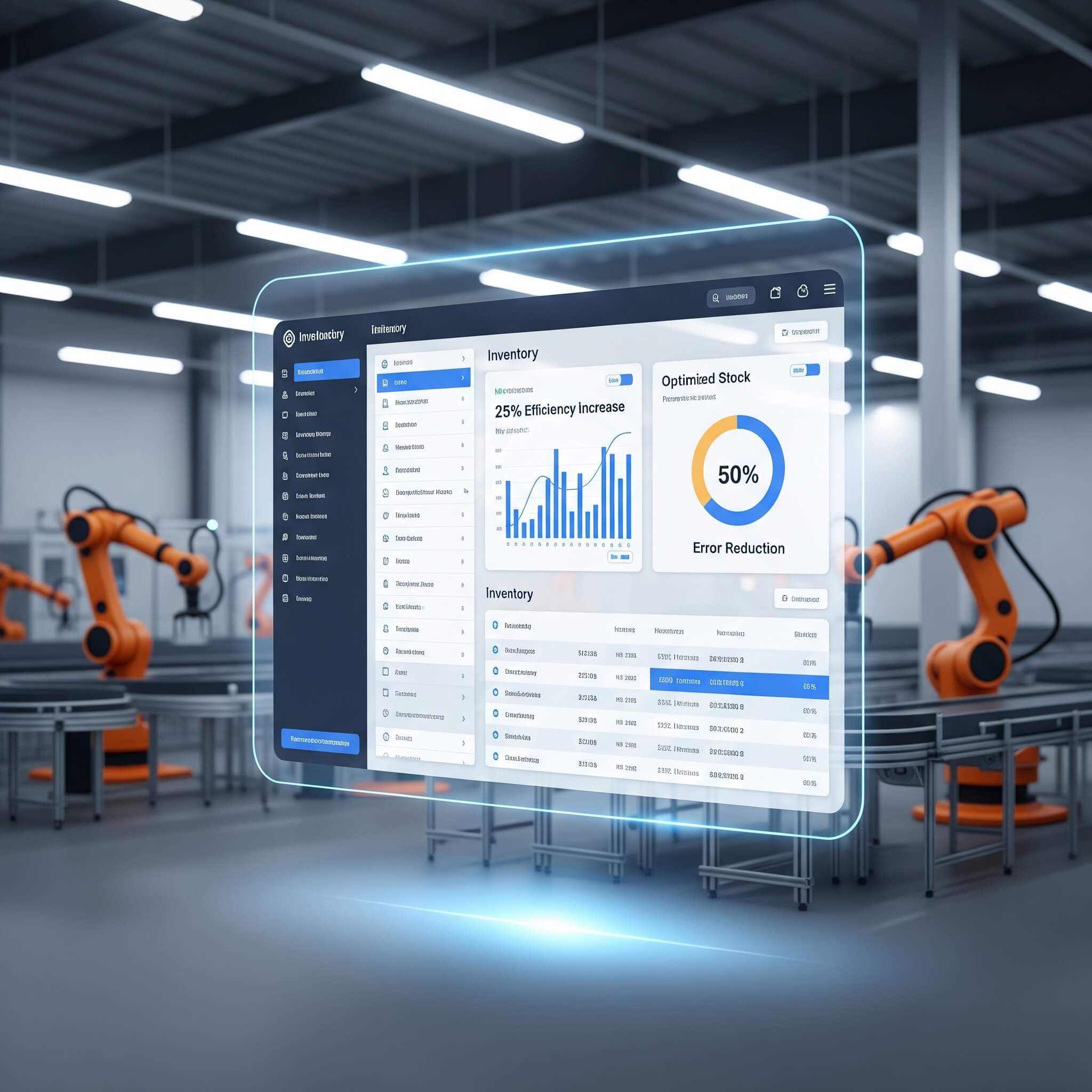 Software de Gestión de Inventario para Fábrica